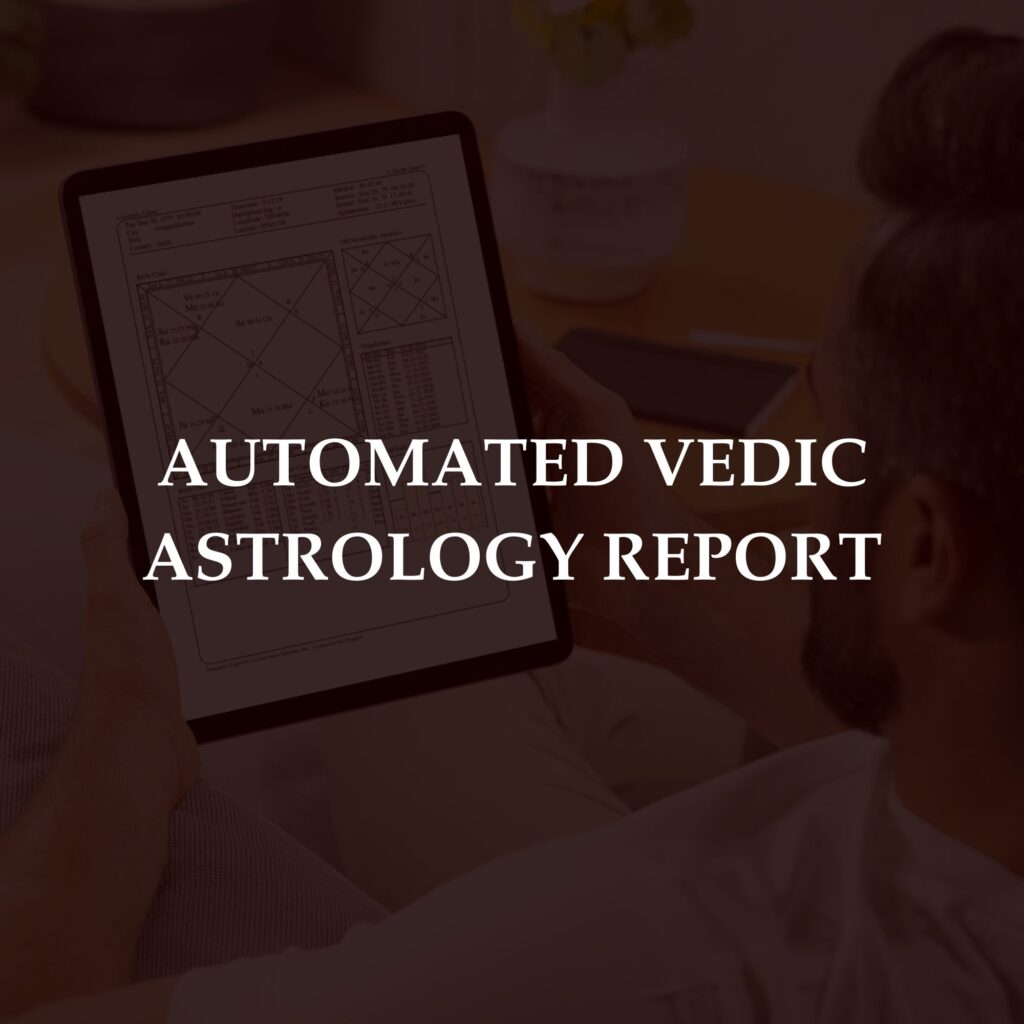 Automated Vedic Astrology Report